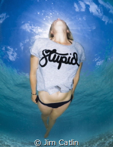 Promo shot for Stupid Clothing, action fashion brand out ... by Jim Catlin 
